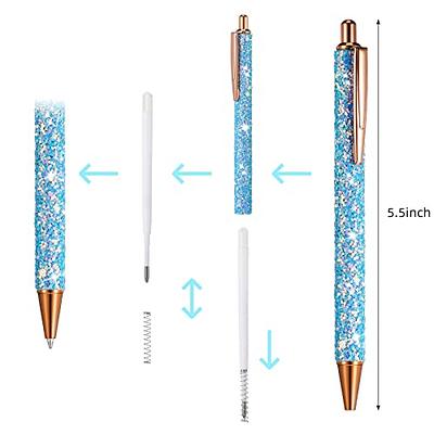 11 Pcs Fancy Pens for Women Pretty Cute Pens Glitter Ballpoint