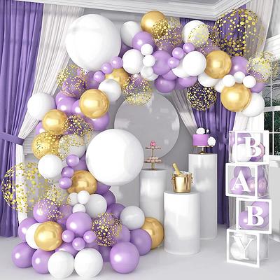 126Pcs Matte Black White Balloon Garland Arch Kit Baby Shower Decoration Wedding  Supplies Anniversary Birthday Party Baptism - Yahoo Shopping