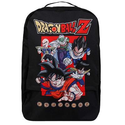 Dragon Ball Z Super Saiyan Goku 17 Laptop Backpack and Lunch Bag Set,  4-Piece, Blue 