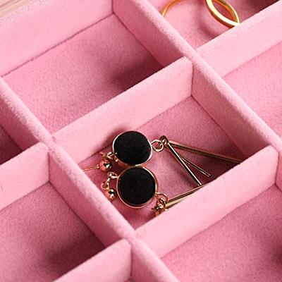 Earring Jewelry Box for Girls Earring Organizer Jewelry Box for Earrings  Necklaces Rings Organizer Box Women Stud Earring Jewelry Organizer for  Girls