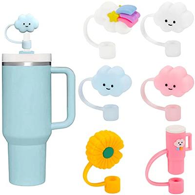 6Pcs Stanley Straw Cover Stanley Cup Accessories for 40&30 Oz 10mm Silicone Straw  Cover Cap Cute Cloud Straw Topper Reusable Drinking Straw Tips Women  Christmas Gift Dust-Proof Spill Proof Stopper - Yahoo
