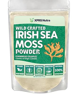 Sea Moss Gel by BioVitalica - Irish sea Moss raw Organic - Premium Quality  - Dr Sebi, Vegan superfood for Cells - 100% Natural seamoss Gel… (Original