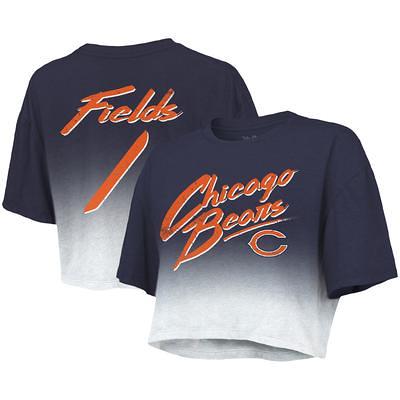 Men's Majestic Threads Orange Detroit Tigers Throwback Logo Tri-Blend T-Shirt