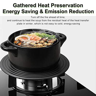 Heat Diffuser for Glass Cooktop,Stainless Steel Heat Diffuser,9.45 inch  Induc