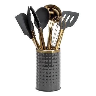 Gold Cooking Utensils Set, Stainless Steel 7 Pieces Kitchen