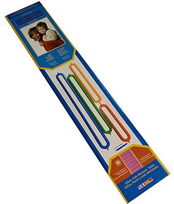 Aeelike Rectangle Knitting Looms Set with Knitting Loom Hook Yarn Needle,  Beginners Knitting Loom Kit for Scarf Glove, 10 1/4 Long Loom Knitting  Set