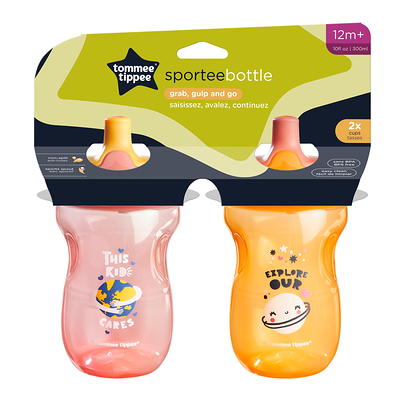 Tommee Tippee Insulated Toddler Straw Sippy Cup, 9-ounce, 12+ months – 1  Count (COLORS WILL VARY) 
