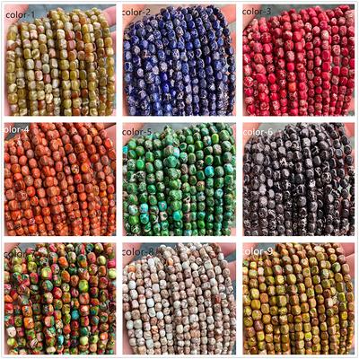 Yochus 8mm Yellow Jade Gemstone Round Loose Beads Natural Stone Beads for  Jewelry Making