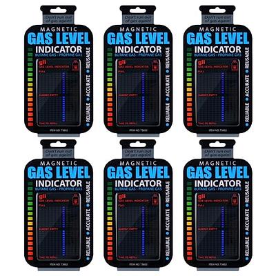 Homaisson 4 PCS Magnetic Gas Level Indicator, Reusable Propane Fuel Level  Indicators, Propane Gas Tank Gauge, Butane Gas Level Indicator for Home