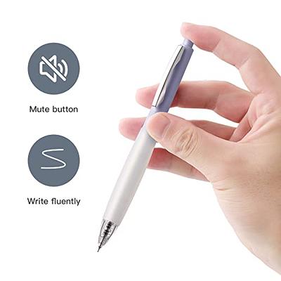 4pcs School & Office Writing Pens, Retractable Black Ink 0.5mm Erasable  Neutral Pen