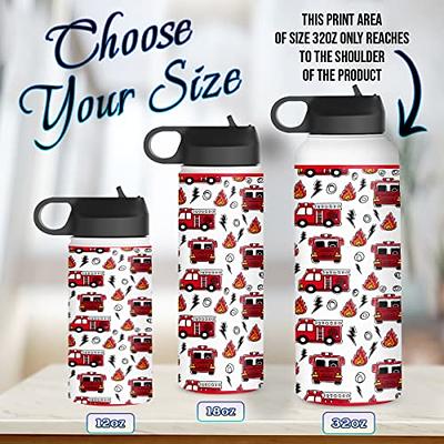 Construction & Monster Trucks Personalized Insulated 17 oz. Water