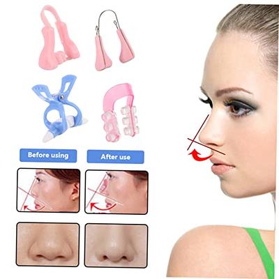 Nose Up Lifting Nose Shaper Lifter Nose Slimmer Nose Corrector Nose Bridge  Straightener Beauty Tool Pain Free,Black 