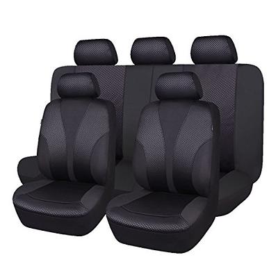 Toopca 2-Pack Leather Car Seat Cushion for Front Seats, front