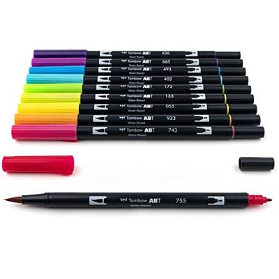 Tombow 10ct Dual Brush Pen Art Markers - Citrus