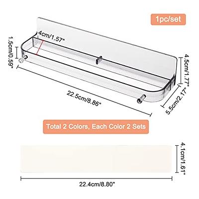 DEYILIAN Hanging Shoe Rack 2 Pack, Wall Mounted Shoe Rack with Sticky  Hanging Mounts, Wall Shoes