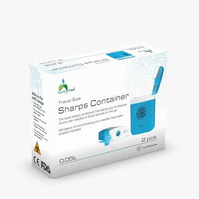  3-in-1: UltiGuard Safe Pack Pen Needles, Sharps Container &  Prepaid Mail-Back Disposal Kit for at-Home Insulin Injections and Safe  Needle Disposal, Size: 4mm x 32G Micro, 100 Count : Health 