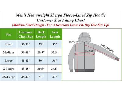 Oversized Sherpa-Lined Zip Hoodie for Men - Yahoo Shopping