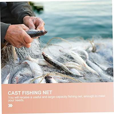 INOOMP Net Throwing Disc Fishing Net Disc Saltwater Fishing Cast