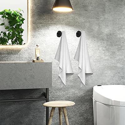 Bathroom Double Towel Hook- 304 Stainless Steel Robe Towel Holder, Heavy Duty Double Coat Hook for Bathroom Livingroom Kitchen Wall Mounted, 1 Pack (