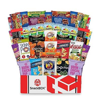 Snack Box Variety Care Package 40 Count Lunch Box Snack Gift Box for Kids  Favorites College Students Parents Moms Ultimate Sampler 