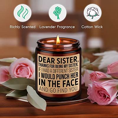 Gifts for Mom from Daughter and Son, Christmas Gifts, Mothers Day Candle,  Gifts for Mom, Funny Mothers Day Candles, Sandalwood Scented Candle - 9 OZ