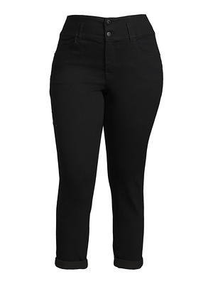 Time And Tru Women's High Rise Ankle Knit Leggings, 27 Inseam