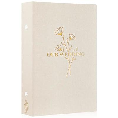 Slip in Photo Album for 300 4x6 Photos, Wedding Photo Album With Sleeves 