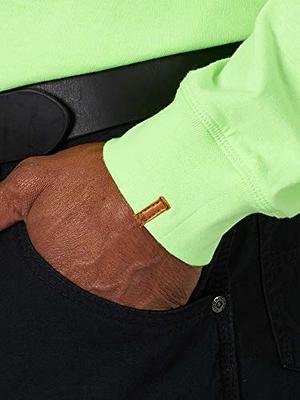 Wrangler RIGGS WORKWEAR Men's Long Sleeve Pocket Performance T-Shirt,  Safety Green, XX-Large - Yahoo Shopping