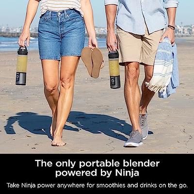 Ninja BC151BK Blast Portable Blender, Cordless, 18oz. Vessel, Personal  Blender-for Shakes & Smoothies, BPA Free, Leakproof-Lid & Sip Spout, USB-C