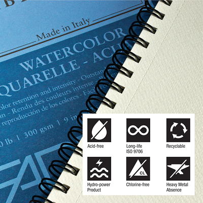 1264 Fabriano Watercolor Paper Pads