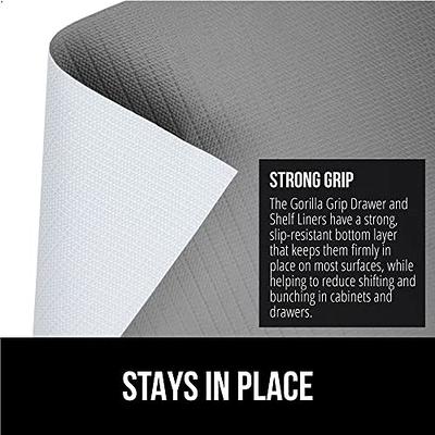 Gorilla Grip Original Drawer and Shelf Liner, Strong Grip, Non