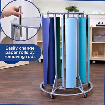 Angeles 5-Roll Paper Rack, Craft Paper Roll Holder, Butcher Paper Dispenser  for Classroom - Yahoo Shopping