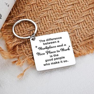 STUNFASSOO Employee Appreciation Gifts Funny Coworkers Gifts for Women Men  Office Keychain Thank You Gifts for Coworkers Work Bestie Coworker Leaving  Going Away Farewell Christmas Valentines Gift - Yahoo Shopping