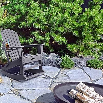 Adirondack Chair with Ottoman Folding Adirondack Chairs Rocking