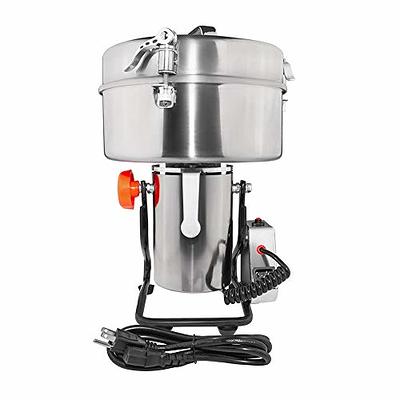 ALDKitchen Electric Grain Mill Commercial | 1000g | Swing Type Grain Grinder Mill | Stainless Steel 110V