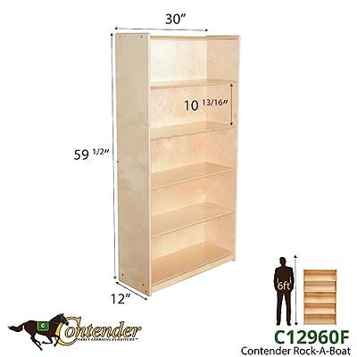 Contender™ Baltic Birch 12 Cubby Storage - Fully Assembled