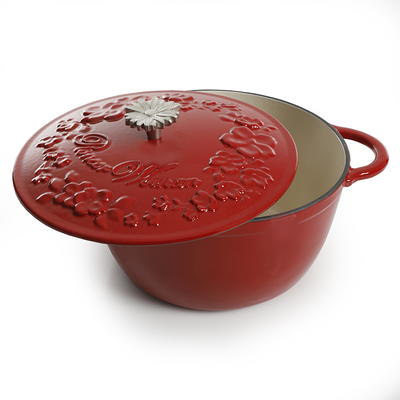 Timeless Beauty 7-Quart Dutch Oven with Bakelite Knob and