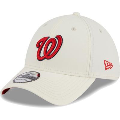 Men's New Era Cream/Red Washington Nationals Chrome Sutash 59FIFTY Fitted Hat