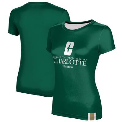 Women's Green Charlotte 49ers Mom Pullover Hoodie