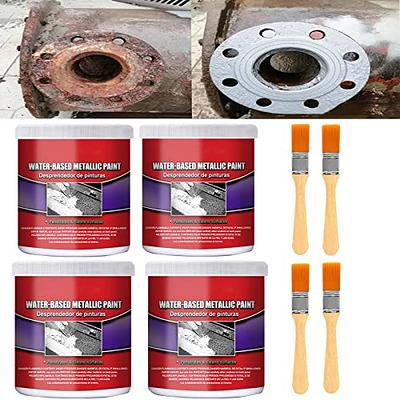 Rust Renovator, Rust Conversion Agent, Rust Remover for Metal, Water-Based Metal  Rust Remover, Rust Removal Converter Metallic Paint, Multi Purpose Anti-Rust  Paint, Long Lasting Protection (White) - Yahoo Shopping