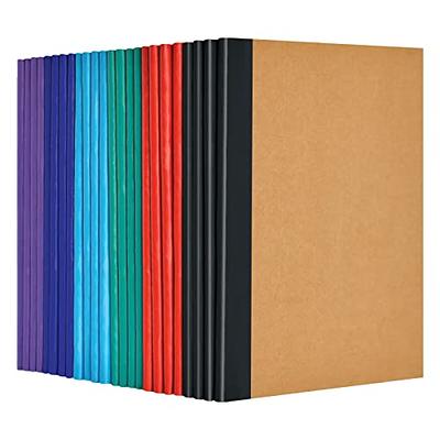 48-Pack Kraft Blank Unlined Notebook Journal for Children School