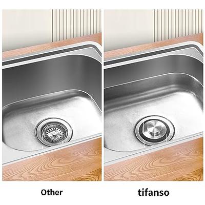 Tifanso Kitchen Sink Drain Stopper - 2PCS Garbage Disposal Stopper 3.34  Inch Sink Drain Plug, Stainless Steel Kitchen Sink Drain Cover Fits  Standard Kitchen Drain Size of 3-1/2 Inch - Yahoo Shopping