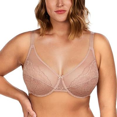  HSIA Minimizer Bra For Women - Plus Size Lace Bra