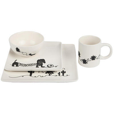 Disney Commemorative Series Characters 12-piece Dinnerware Set