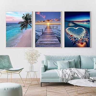 5d Diamond Painting Kit for Adults Beach Diamond Art Kits for