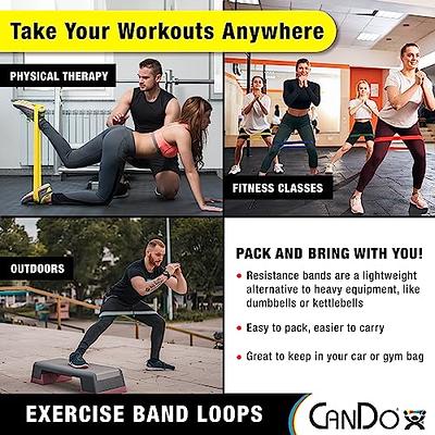 CanDo Resistance Exercise Band Loop, Green Medium 10 inch - Set of 10, for  Workouts, Exercise, Yoga, Training at Home or Gym, Durable Latex Fitness  Bands - Yahoo Shopping