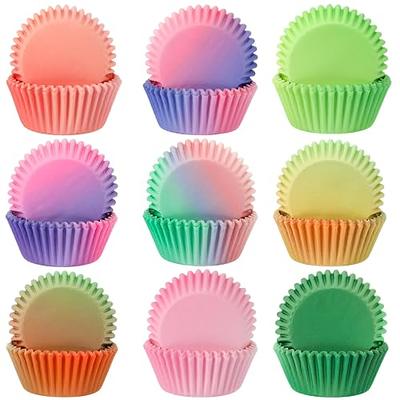 120 Pcs Mini Cupcake Liners Paper Baking Cups Cake Candy Cookie Muffin Bite  Size 