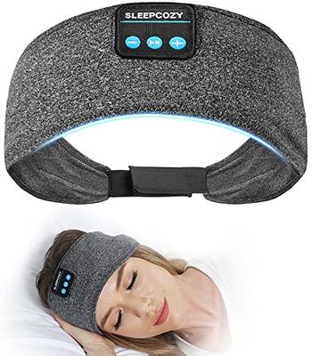 TOPOINT Sleep Mask Headphones Wireless Bluetooth 5.2, Eye Mask for Sleeping  Side Sleepers Travel Music Headsets with Microphone Handsfree Men Women