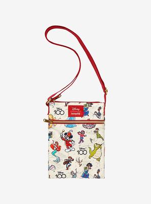 Loungefly Disney Lilo & Stitch Palm Leaves Passport Crossbody Bag