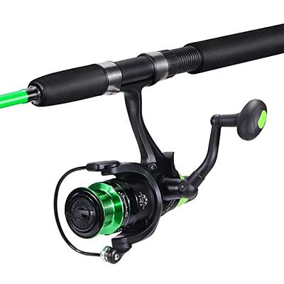 Sougayilang Catfish Fishing Rod and Reel Combo, 2-Piece Spinning Combo,  Durable Graphite & Glass Blanks Fishing Pole for Crappie-Green-6.9ft and 3000  Spinning Reel - Yahoo Shopping